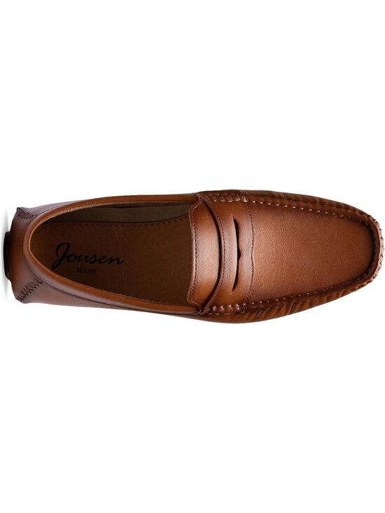Men\'s Brown 1 Loafers Casual Slip On Shoes Soft Penny Loafers Lightweight main image 6